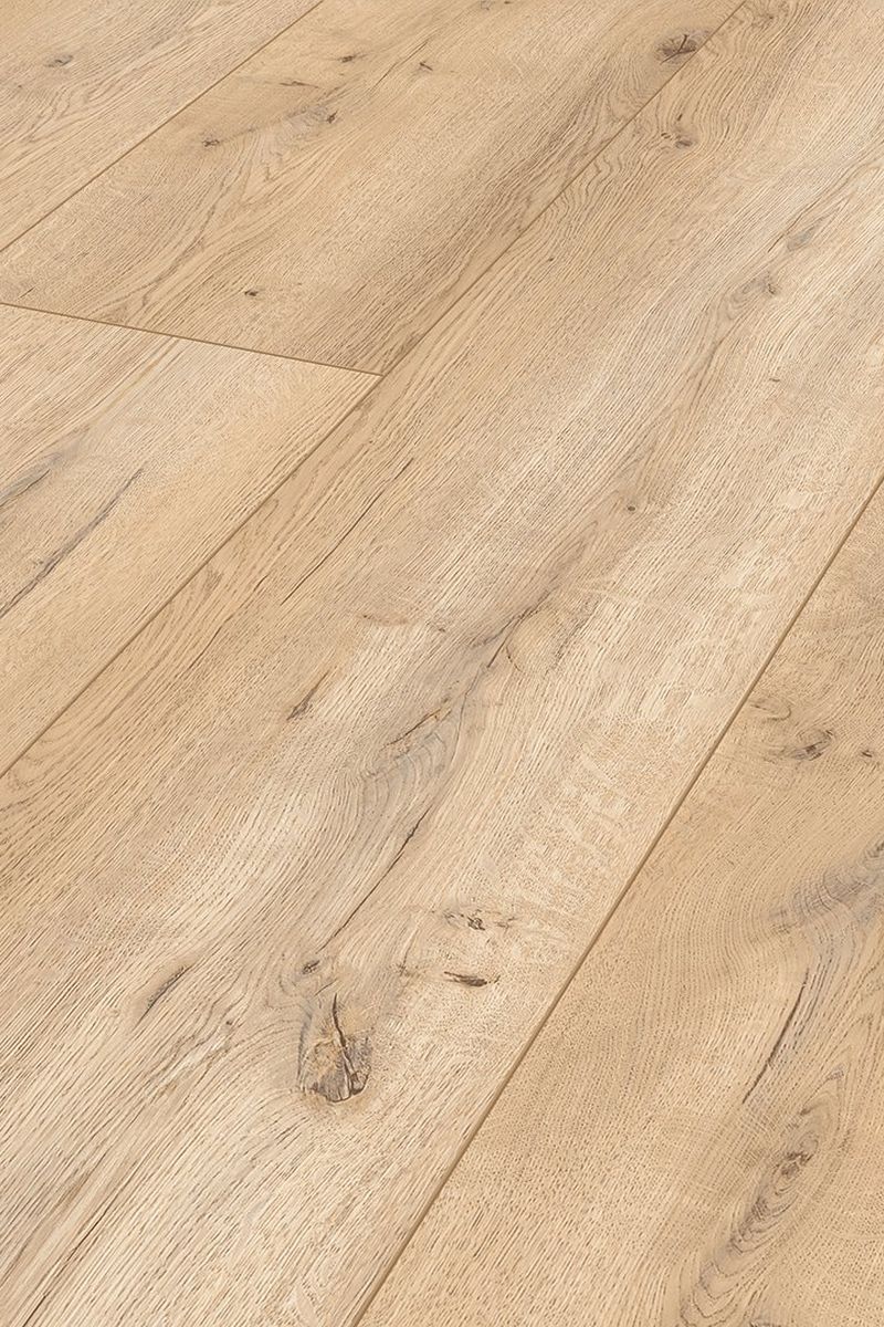 68272 Laminate Flooring Beige Oak AC4/32 8mm - Image 1